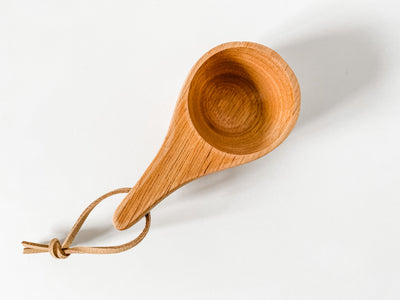 Wooden Scoop (Beige/Light)