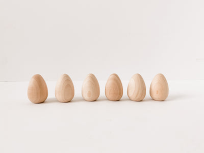 Wooden Eggs (Set of 5)