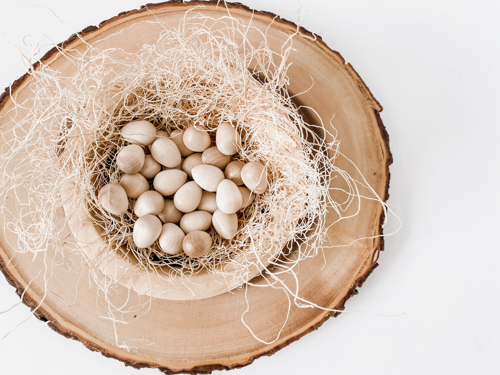 Mini Wooden Eggs (Set of 20)