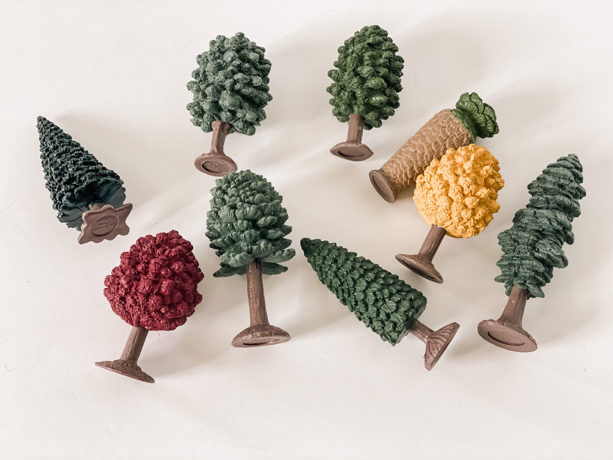 Fall Tree Figurines