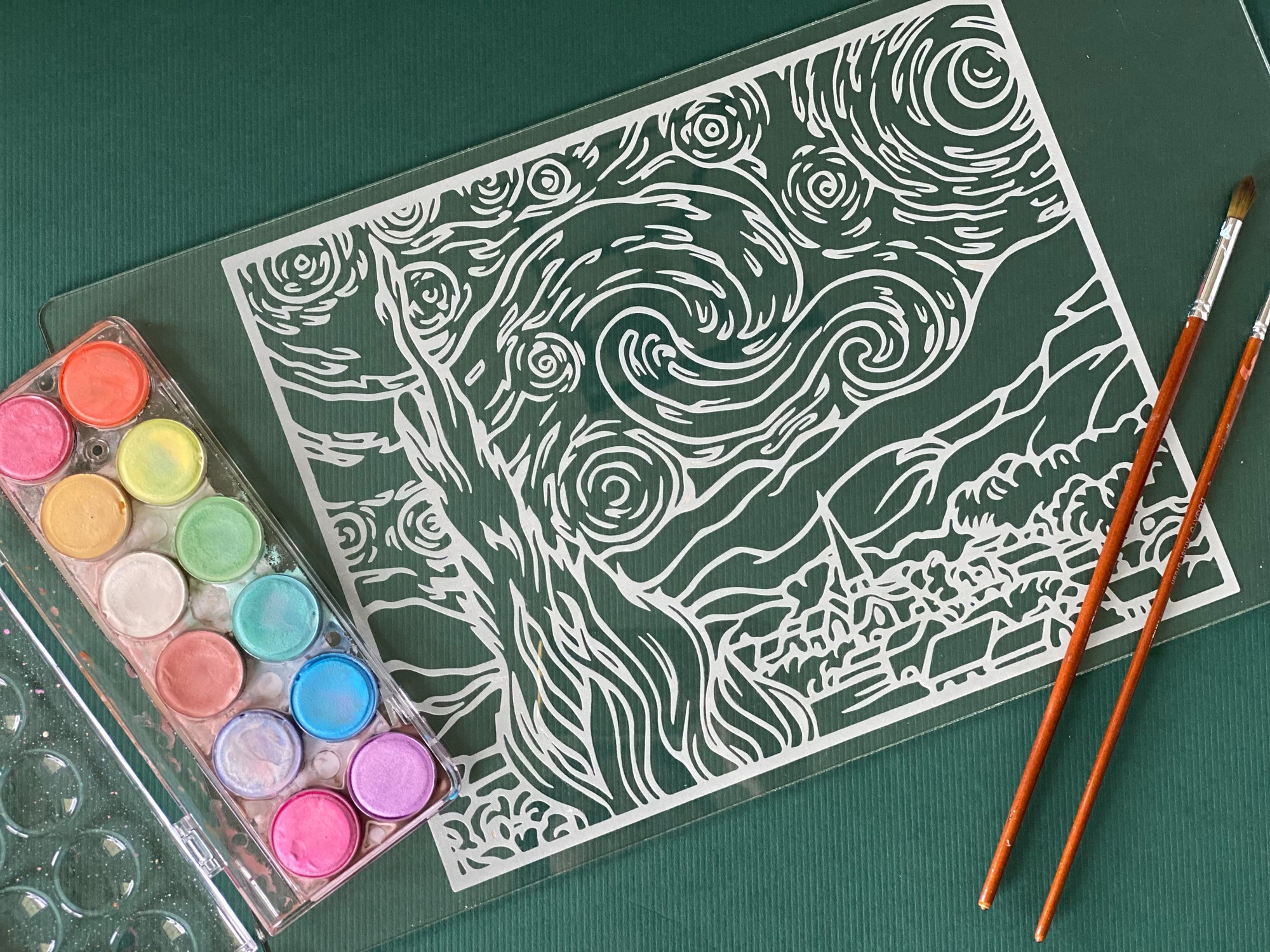 Easy Dry Erase Classical Artist Collection ™ (Van Gogh)