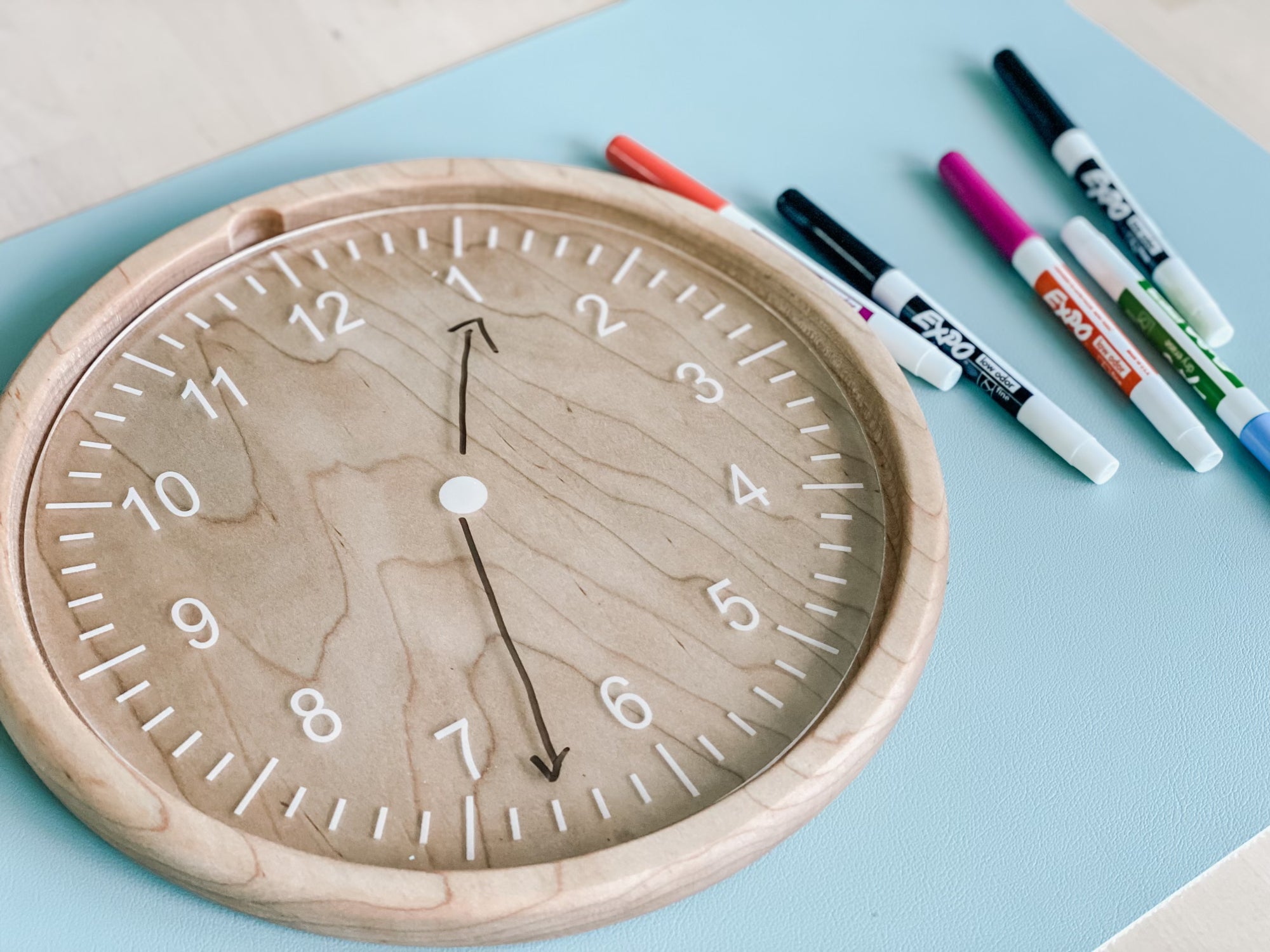 Easy Dry Erase Clock™