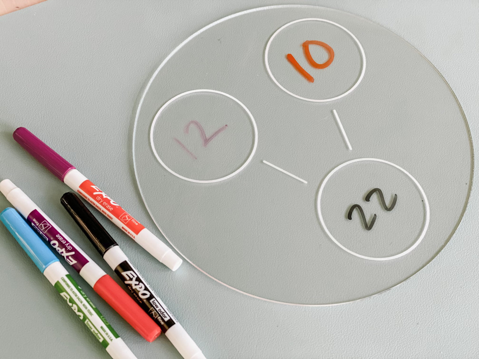 Easy Dry Erase Board™ Number Bond