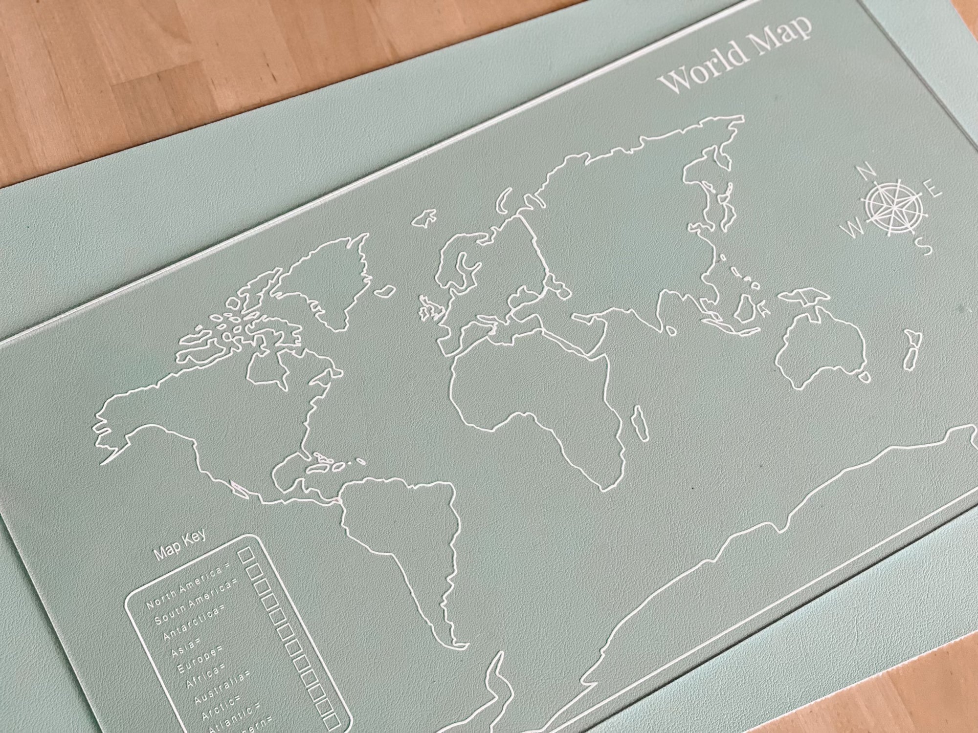 Easy Dry Erase World Map™